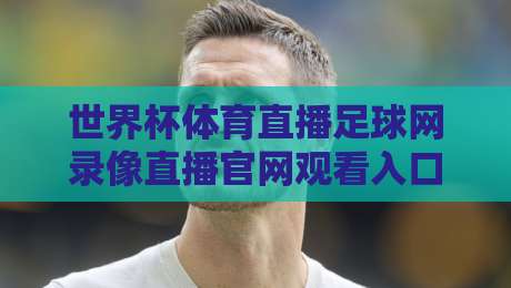 世界杯体育直播足球网录像直播官网观看入口：2026年美加墨世界杯观赛全攻略——球迷必知的官网入口、直播平台与录像回放技巧！