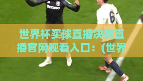 世界杯买球直播决赛直播官网观看入口：(世界杯买球直播决赛直播官网观看入口)2026年决赛直播观赛全攻略