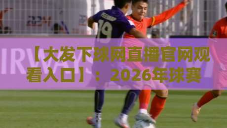 【大发下球网直播官网观看入口】：2026年球赛直播新选择，别错过这些隐藏玩法