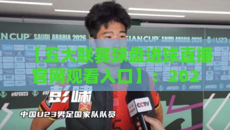 【五大联赛球盘进球直播官网观看入口】:2026年球迷必备的观赛指南