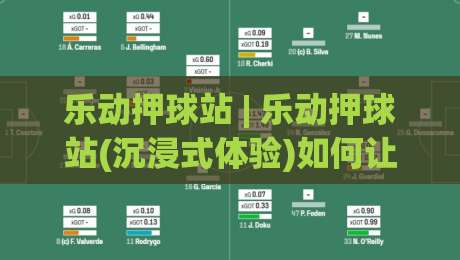 乐动押球站 | 乐动押球站(沉浸式体验)如何让赛事预测从直觉走向场景化预判？-今日最新外围博球站半全场动画水位精彩片段流畅代理