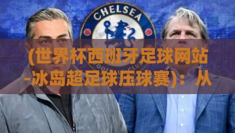 (世界杯西班牙足球网站-冰岛超足球压球赛)：从斗牛士数据看冰岛联赛，2026年压球赛这样玩才够味！