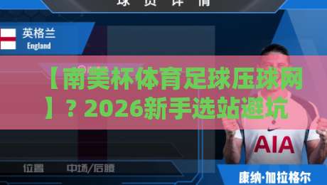 【南美杯体育足球压球网】? 2026新手选站避坑指南