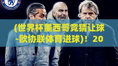 (世界杯墨西哥竞猜让球-欧协联体育进球)！2026年墨西哥VS波兰深度解析：让球盘口暗藏玄机，欧协联进球模式如何参考？